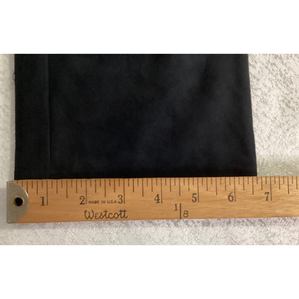 J. Jill Wearever Collection Pull On microsuede pants Stretch size M black - Picture 4 of 7